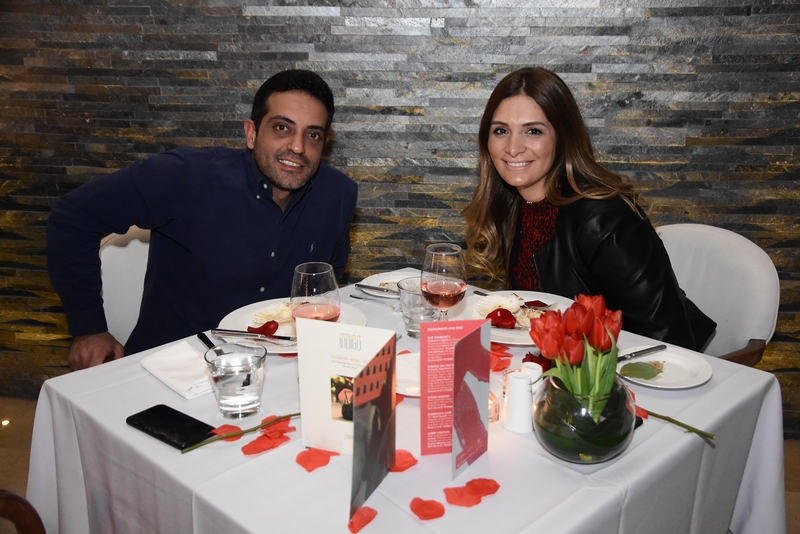 Love at le gray with an enchanting dinner at Indigo on the Roof